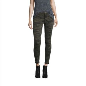 Hudson Krista Super Skinny Ankle Camo print Jeans